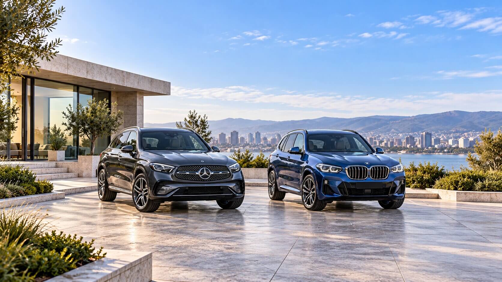 bmw x3 i mercedes glc
