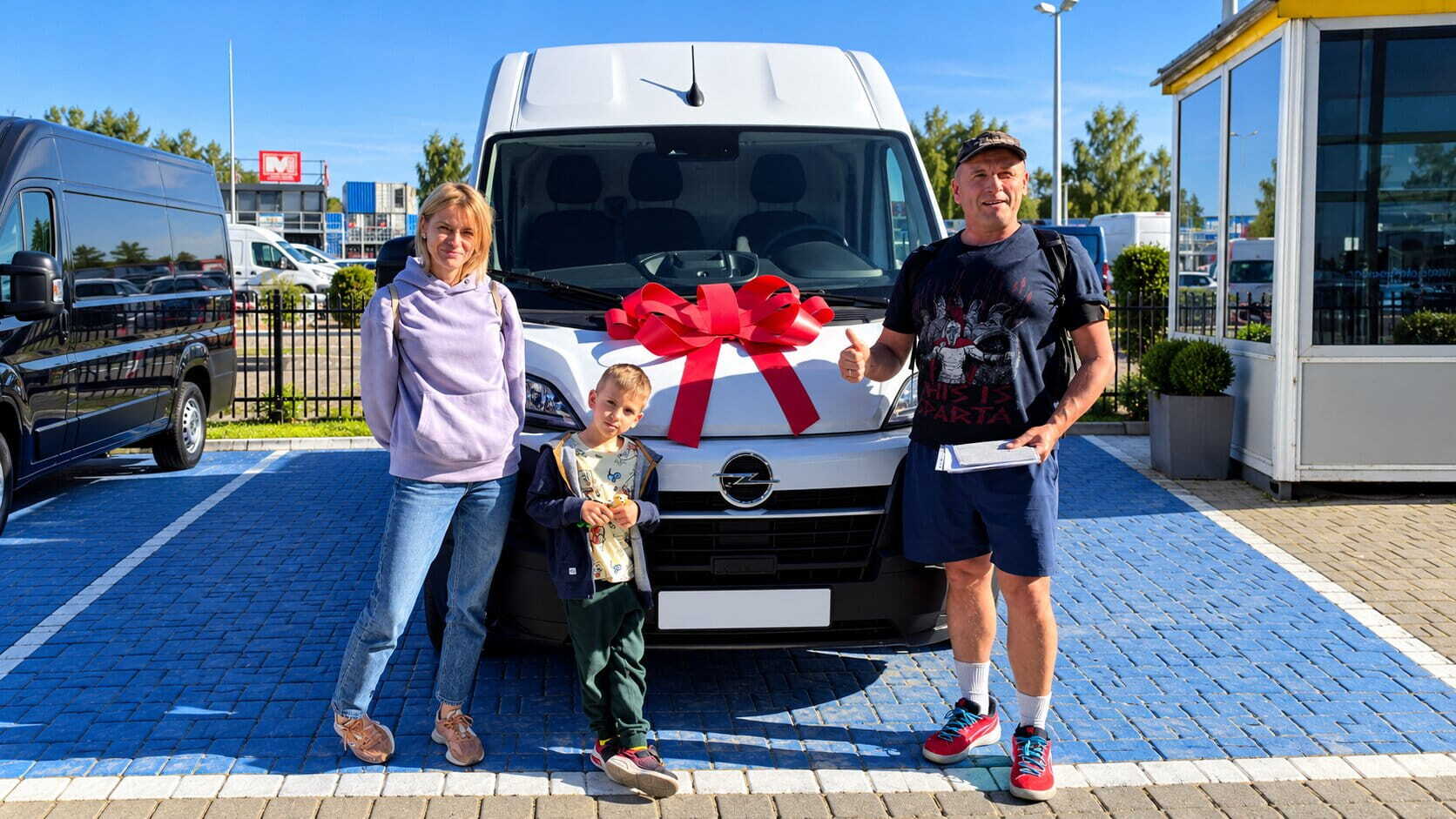 Opel Movano odbiór w salonie dealera